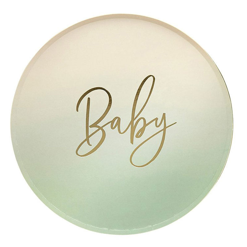 Sage Baby Plates 8pk