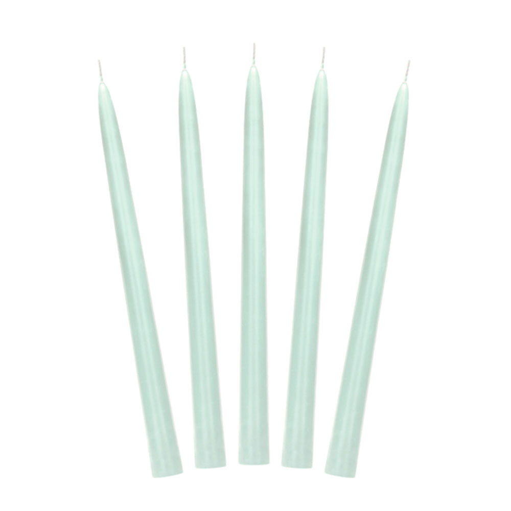 Sage Taper Dinner Candles 10pk
