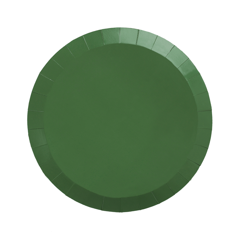Sage Green Snack Plates 20pk