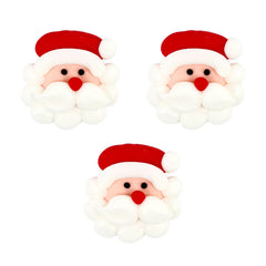 Ho Ho Bro Santa Icing Decorations 6pk