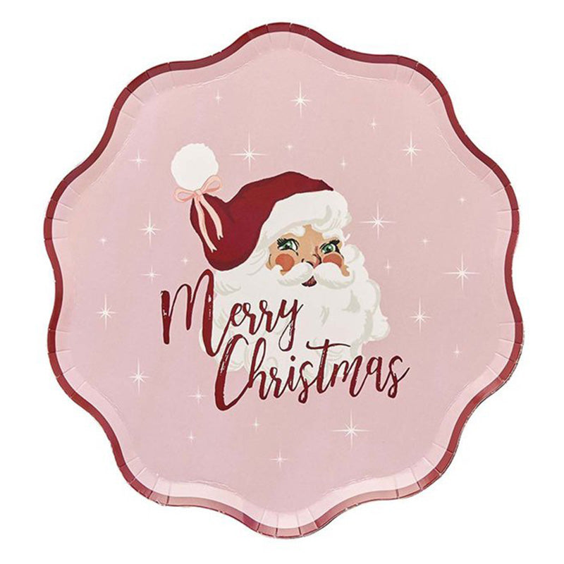 Santa Baby Plates 8pk