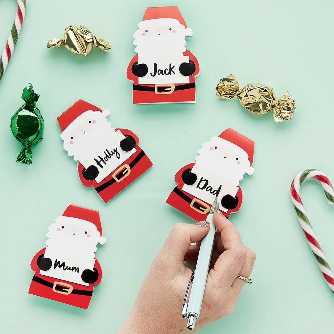 Santa Place Cards 10pk