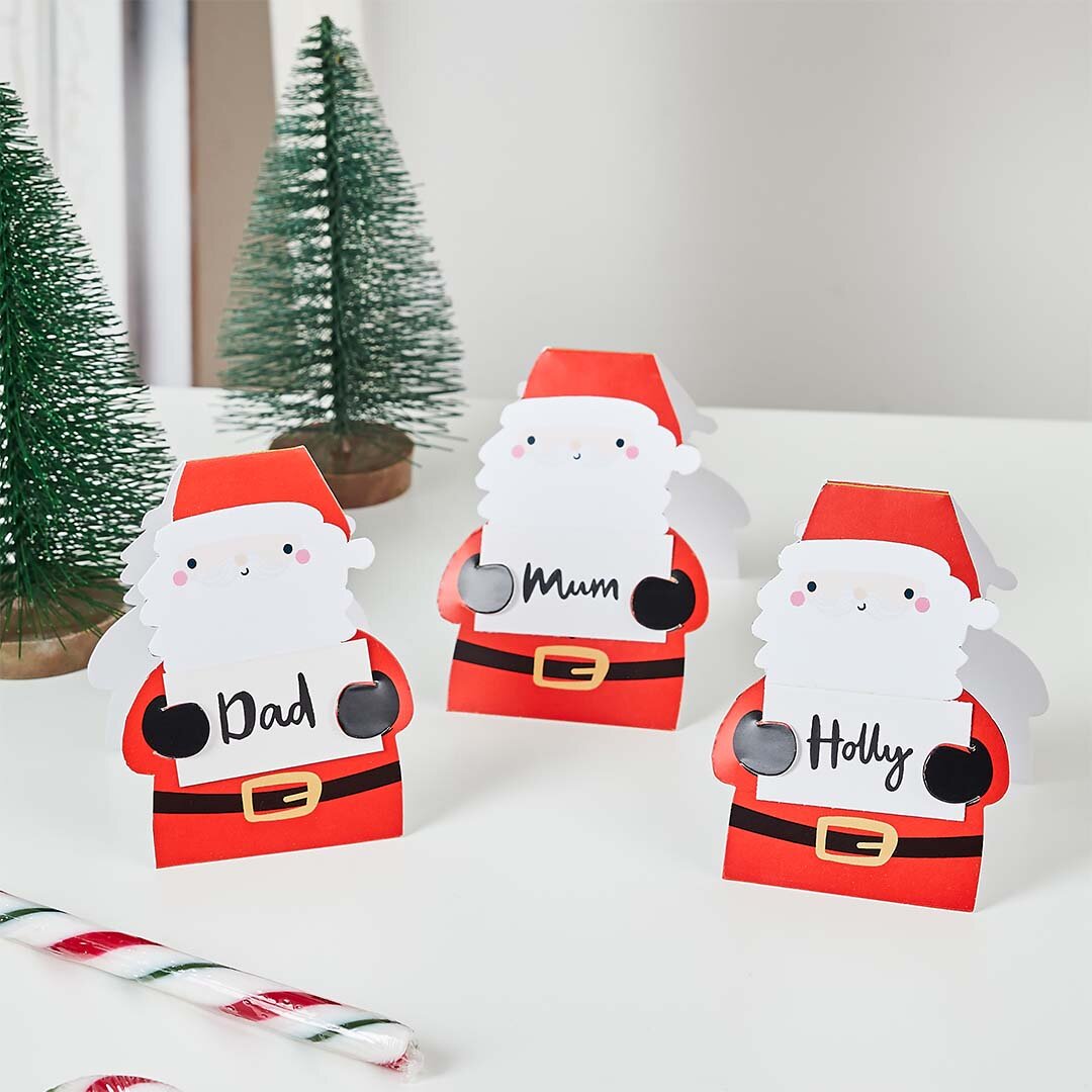Santa Place Cards 10pk