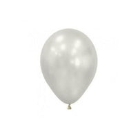 Mini Silk Oyster White Balloons