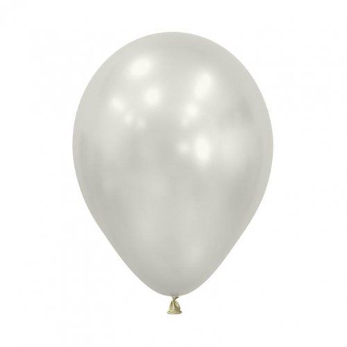 Silk Oyster White Balloons