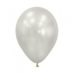 Silk Oyster White Balloons