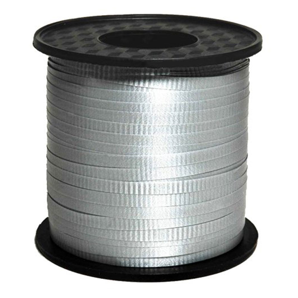 Silver Curling Ribbon 460m