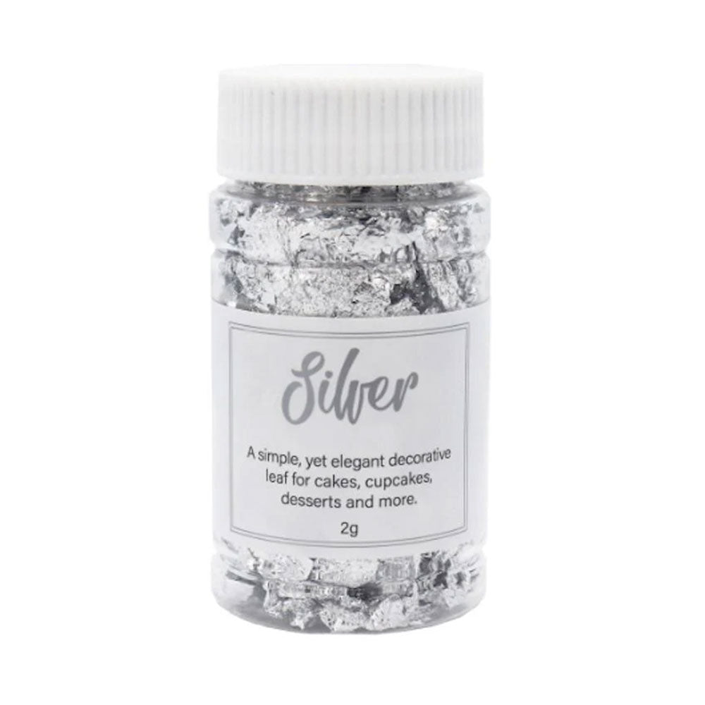 Decorative Silver Leaf Flakes