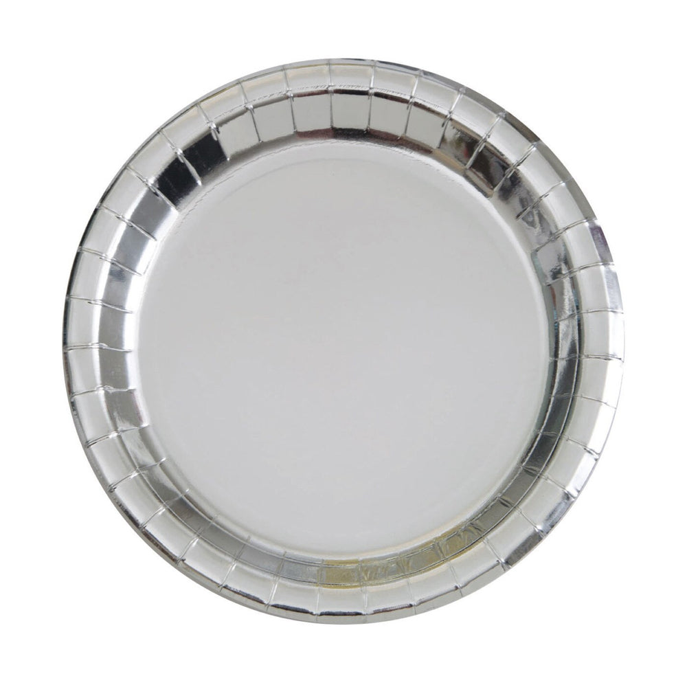Silver Foil Plates 8pk