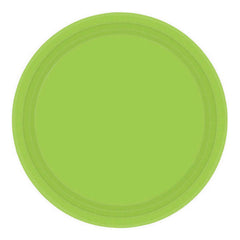 Lime Green Plates 20pk