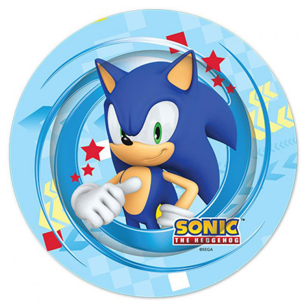 Sonic Plates 8pk