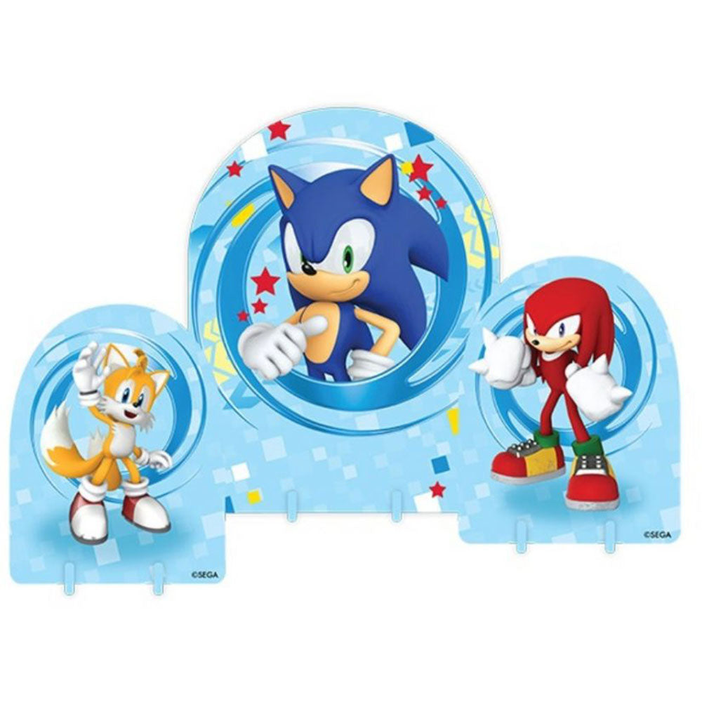 Sonic The Hedgehog Table Decorations 3pk