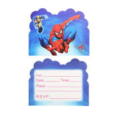Spider-Man Invitations 10pk