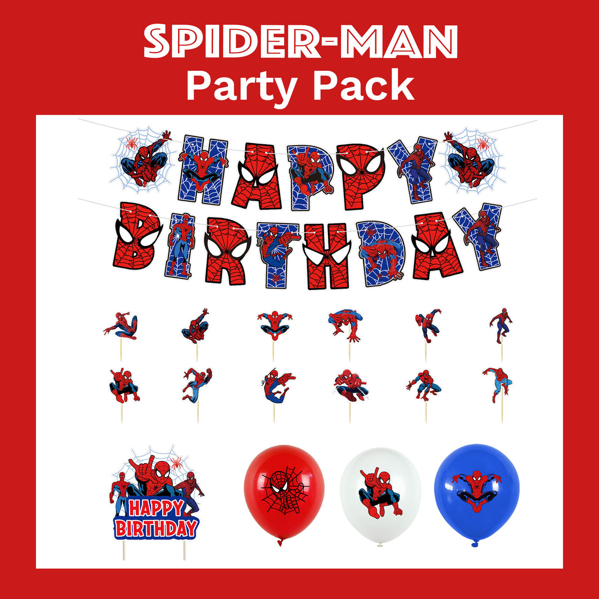 Spider-Man Party Pack