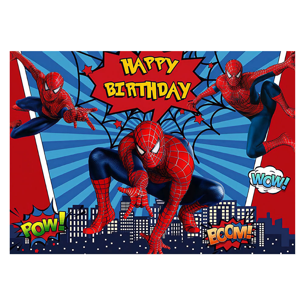 Spider-Man Poster Backdrop