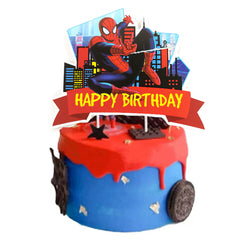 Spider-Man Cake Topper