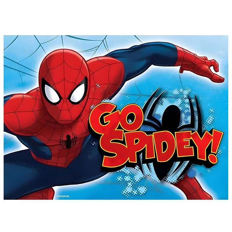 Spiderman Edible Icing Cake Image A4