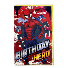 Spider-Man Birthday Card