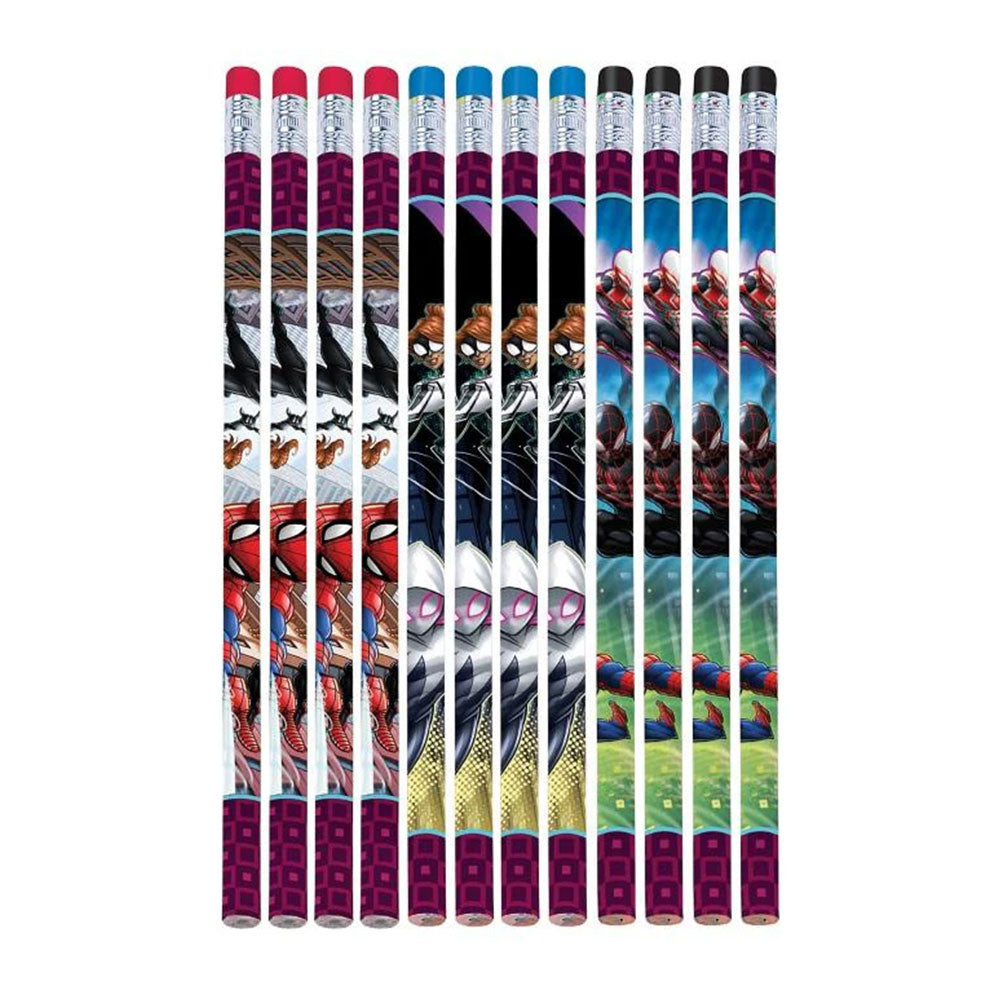 Spiderman Pencils 12pk
