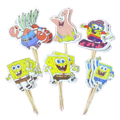 SpongeBob Cupcake Toppers 24pk