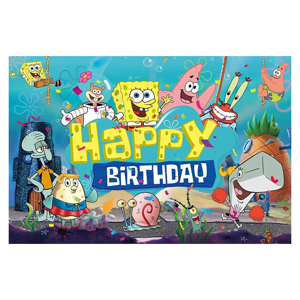 SpongeBob Poster Backdrop