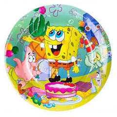 SpongeBob Large Plates 10pk