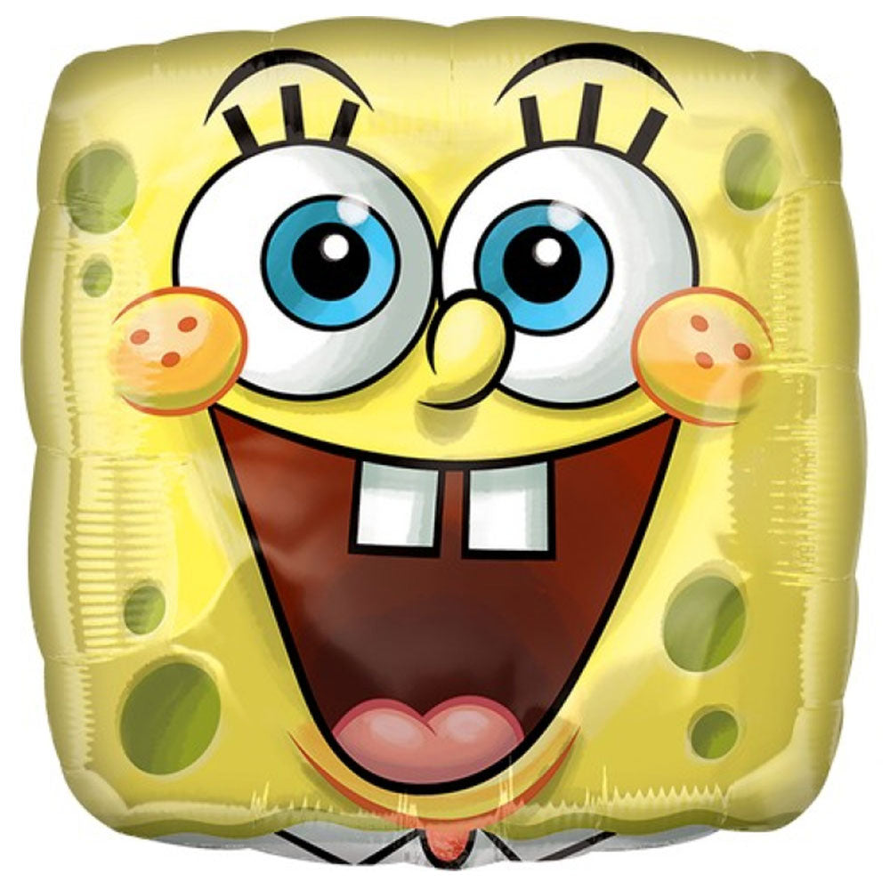 SpongeBob Face Foil Balloon
