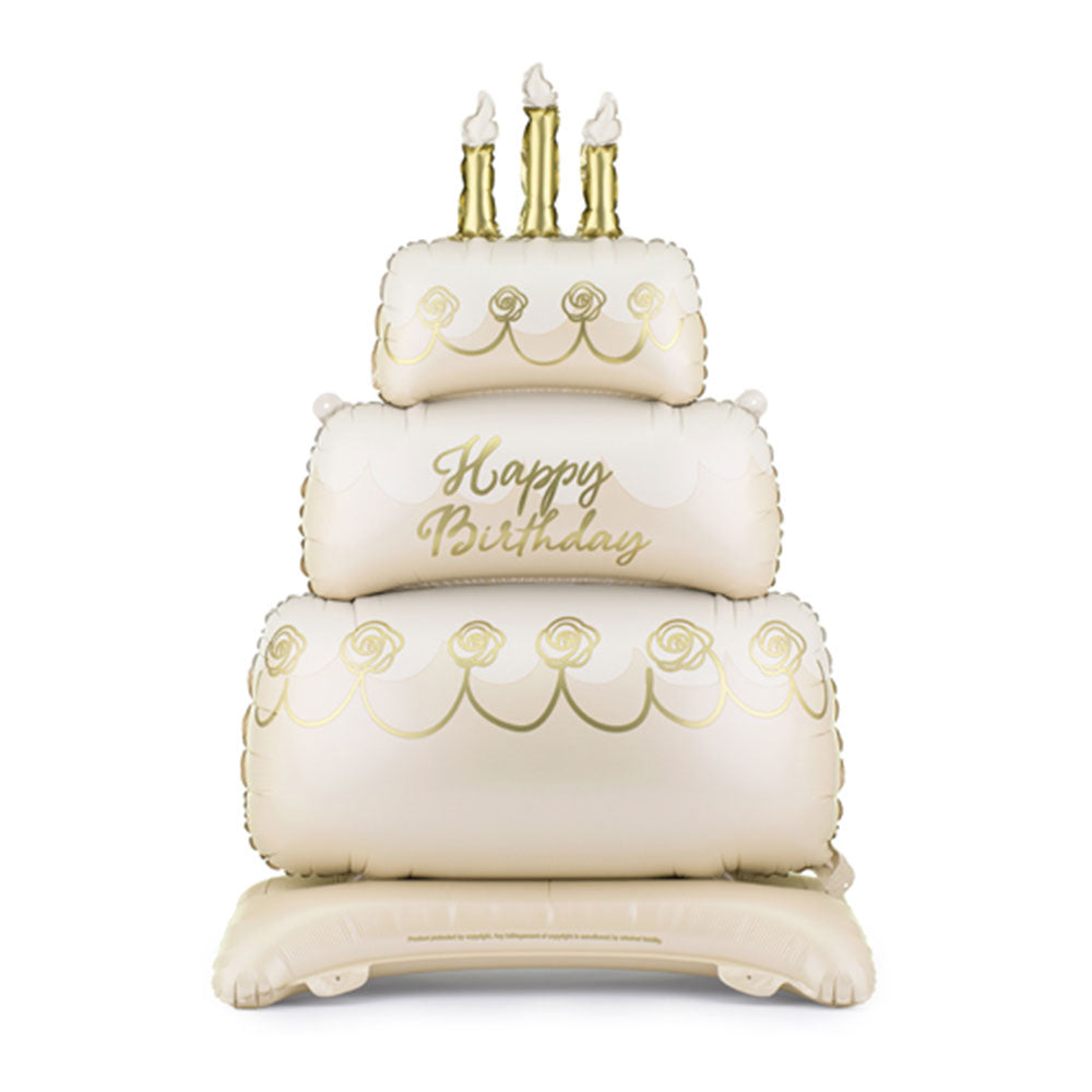 Jumbo Standing Cake Foil Balloon