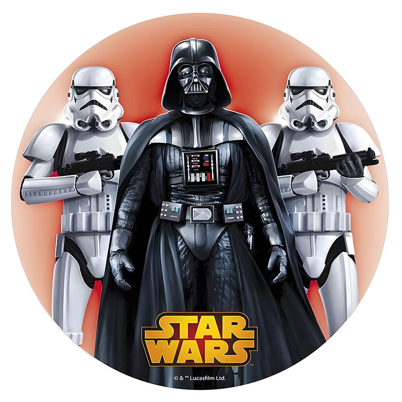 Star Wars Edible Icing Cake Image