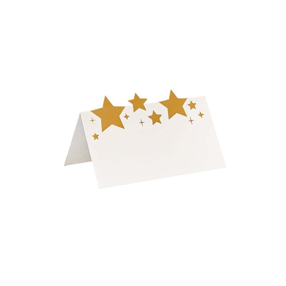 Cosy Christmas Star Place Cards 10pk