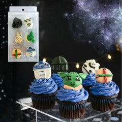 Star Wars Sugar Decorations 6pk