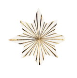 Gold Stripe Star Napkin