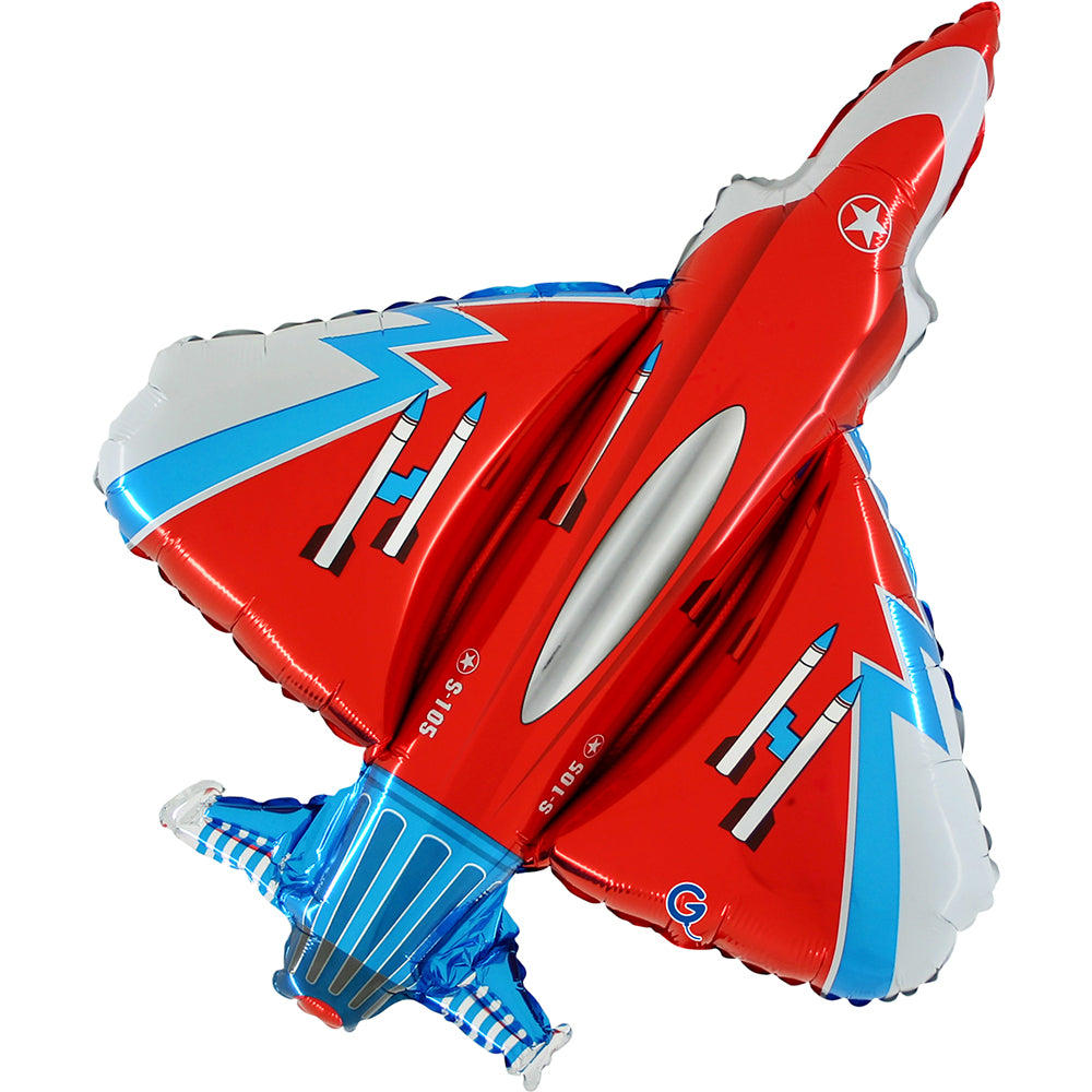 Large Starfighter Jet Foil Balloon