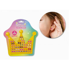 Princess Stick On Earrings 30pk