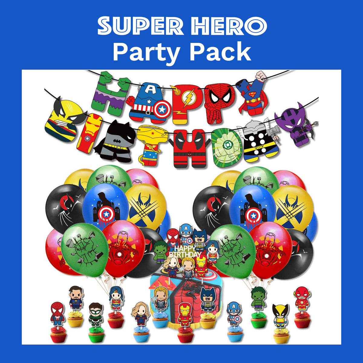 Superhero Party Pack