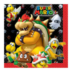 Super Mario Brothers Napkins 16pk
