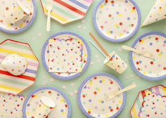 Confetti Plates 6pk