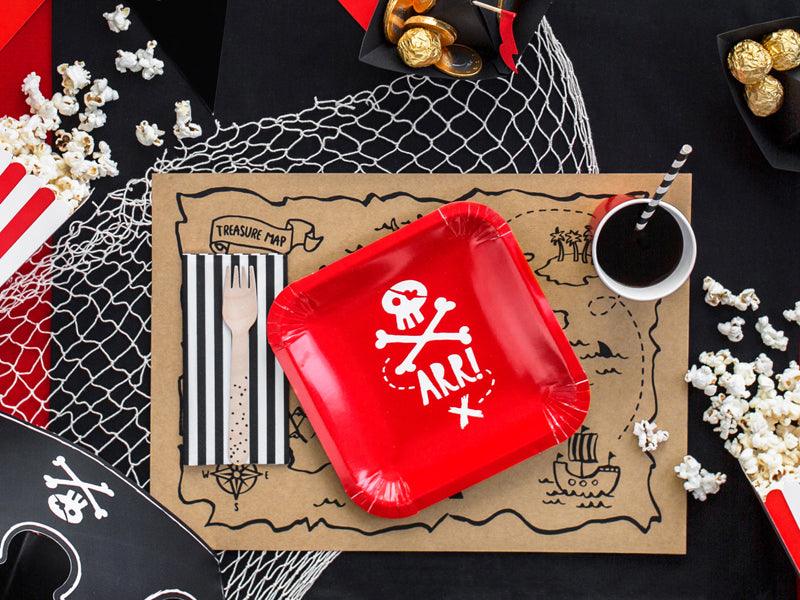 Pirate Plates 6pk