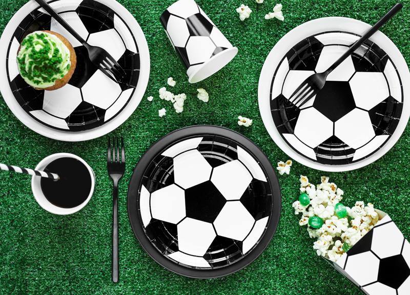 Soccer Plates 6pk