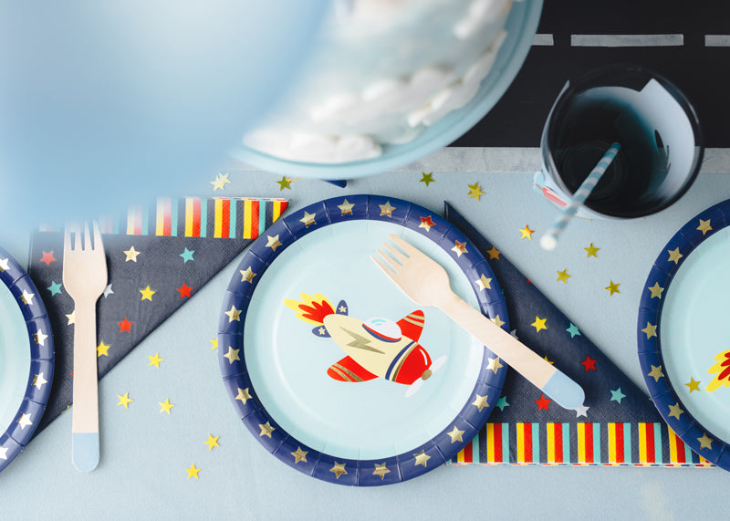 Airplane Plates 6pk
