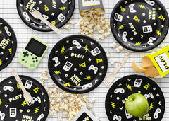 Gamepad Gaming Plates 6pk
