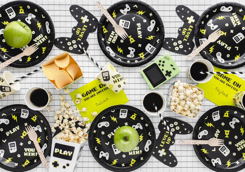 Gamepad Gaming Plates 6pk