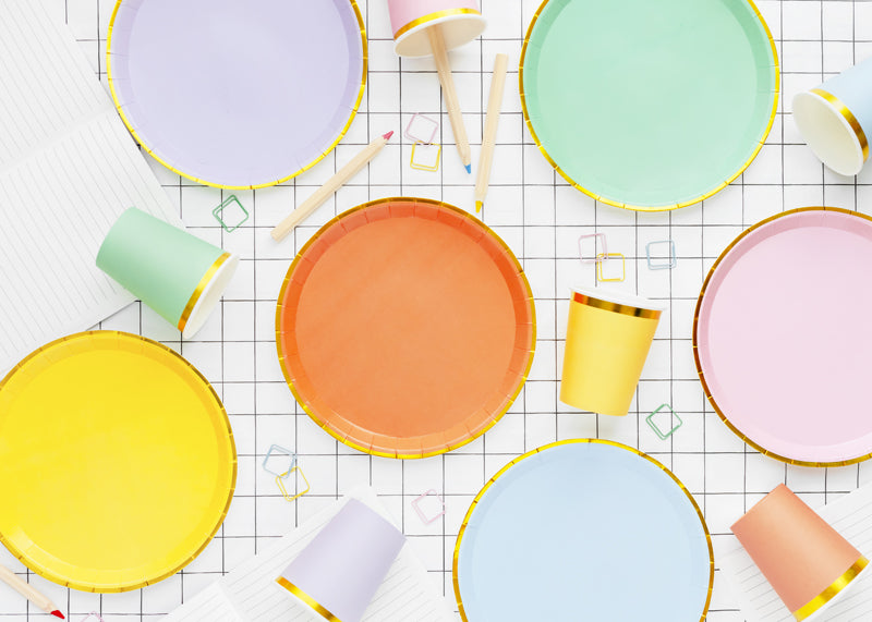 Colourful Plates 6pk