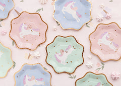 Unicorn Plates 6pk