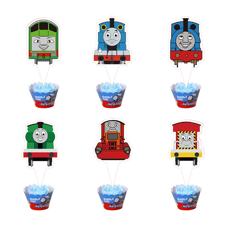 Thomas the Tank Engine Cupcake Toppers 12pk