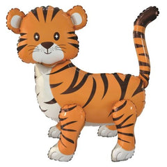 Tiger Standing Foil Balloon