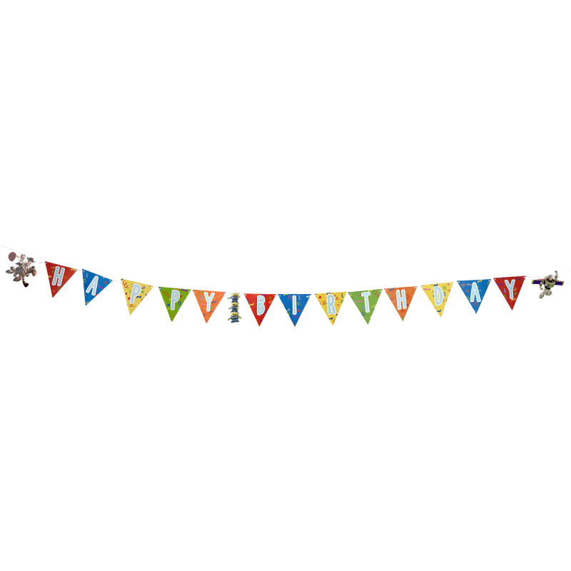 Toy Story Happy Birthday Banner