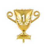 Gold Trophy Shaped Foil Balloon