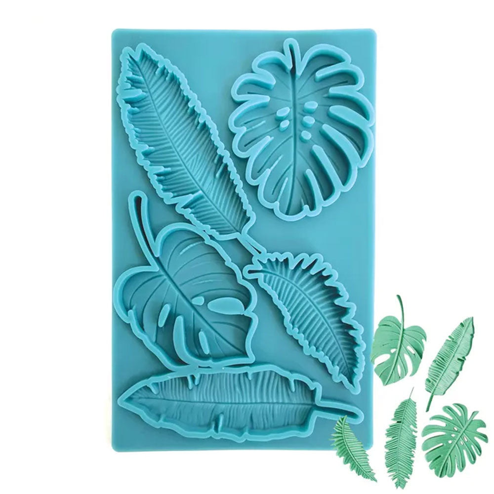 Tropical Leaf Silicone Mould