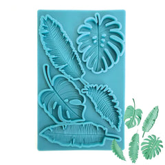 Tropical Leaf Silicone Mould